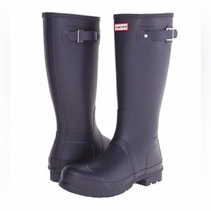Hunter "original tall" rain boots